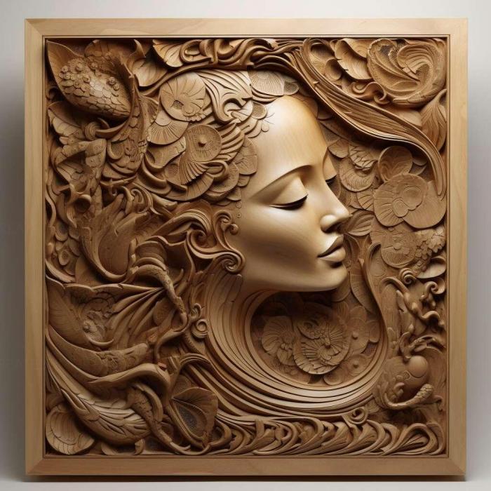 نموذج ثلاثي الأبعاد لآلة CNC 3D Art 